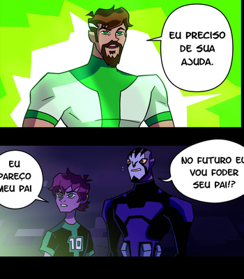 [Kikuharu Nakamura] Ben-Dad Short Comic (1) – Ben 10 x Rook [Portuguese] – Gay Manga sex 20