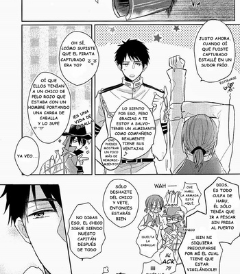 [L-CAT., Ohiyakudasai! (Nariko, Teba)] ×pirates! – Free! dj [Español] – Gay Manga sex 4