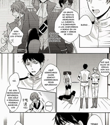 [L-CAT., Ohiyakudasai! (Nariko, Teba)] ×pirates! – Free! dj [Español] – Gay Manga sex 6