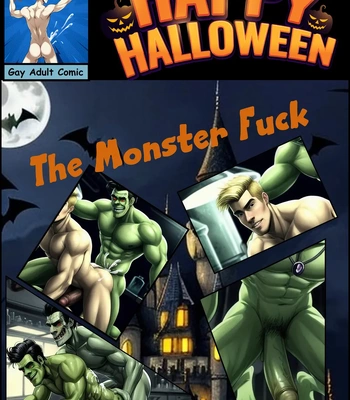 Gay Manga - [Oryotoons] Halloween Monster Fuck [Eng] – Gay Manga