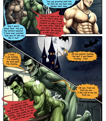 [Oryotoons] Halloween Monster Fuck [Eng] – Gay Manga sex 5