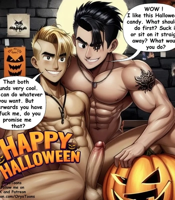 [Oryotoons] Halloween Monster Fuck [Eng] – Gay Manga sex 9