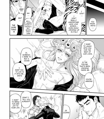 [a domani (zakiko)] egao ga tsukuru chi wa kirei – JoJo dj [Eng] – Gay Manga sex 47