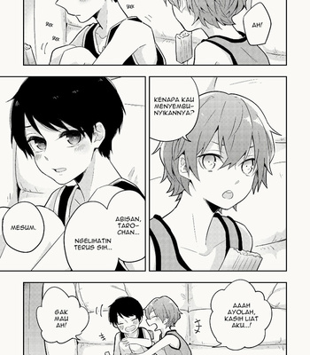 [Ruru (Menten Watagashi)] My Childhood Friend Was a God [Indonesian] – Gay Manga sex 9