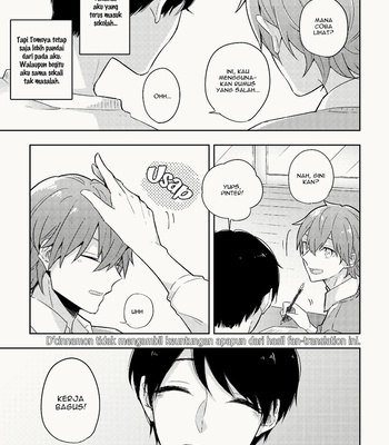 [Ruru (Menten Watagashi)] My Childhood Friend Was a God [Indonesian] – Gay Manga sex 17