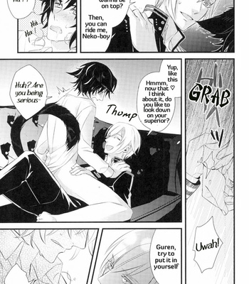 [Hailar, Small Clone (Sake, Kayato Sae)] Koibito ga Neko ni Narimashite – Owari no Seraph dj [Eng] – Gay Manga sex 24