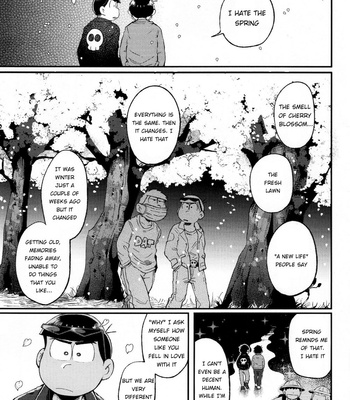 [Momoiro-netsuduki (Kisaki Nana)] Haru no Kioku – Osomatsu-san dj [Eng] – Gay Manga sex 12