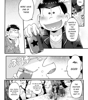 [Momoiro-netsuduki (Kisaki Nana)] Haru no Kioku – Osomatsu-san dj [Eng] – Gay Manga sex 3