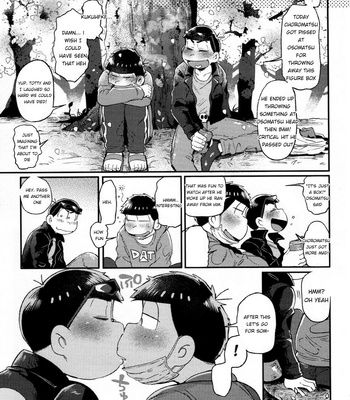 [Momoiro-netsuduki (Kisaki Nana)] Haru no Kioku – Osomatsu-san dj [Eng] – Gay Manga sex 4