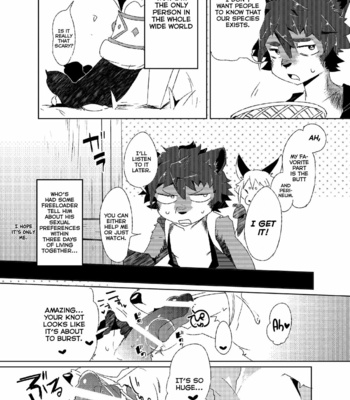 [UZOMZO (Shiroi)] Kori Muchuu -Kitsune to Tanuki no Bakashi Ai- [Eng] – Gay Manga sex 5
