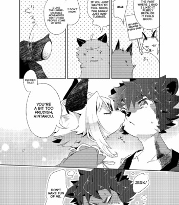 [UZOMZO (Shiroi)] Kori Muchuu -Kitsune to Tanuki no Bakashi Ai- [Eng] – Gay Manga sex 9
