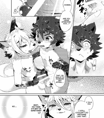 [UZOMZO (Shiroi)] Kori Muchuu -Kitsune to Tanuki no Bakashi Ai- [Eng] – Gay Manga sex 14