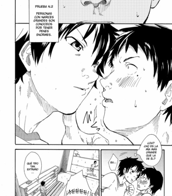 [Eichi Jijou (Takamiya)] Narukami-kun has a Giant Cock [Español] – Gay Manga sex 12