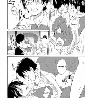 [Eichi Jijou (Takamiya)] Narukami-kun has a Giant Cock [Español] – Gay Manga sex 26