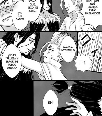 [Ririka] Una historia sobre Senku-chan que no puede dormir sin tener sexo – Dr. Stone dj [Español] – Gay Manga sex 5