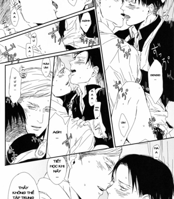 [Sweet Bitter (Yuto)] Naisho ni shiyou! | Cùng giữ bí mật nhé! – Shingeki no Kyoujin dj [Vi/JP] – Gay Manga sex 15