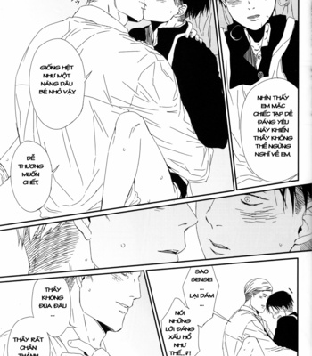 [Sweet Bitter (Yuto)] Naisho ni shiyou! | Cùng giữ bí mật nhé! – Shingeki no Kyoujin dj [Vi/JP] – Gay Manga sex 16