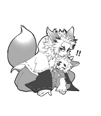 [Kikai Circle (Kikai)] KyouSen Kitsune Banashi Ni – Kimetsu no Yaiba dj [JP] – Gay Manga sex 24