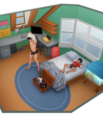 CamoHouse – Bedroom (Big Hero 6) – Gay Manga sex 2