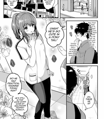 [Kakukonoka (Menoko)] Senpai no Oppai – Gaman Hen [Eng] – Gay Manga sex 3