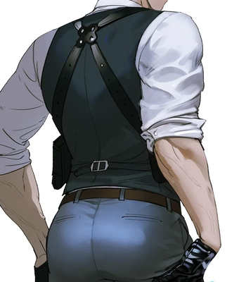 Gay Manga - [DNA] Leon Sketches – Resident Evil – Gay Manga