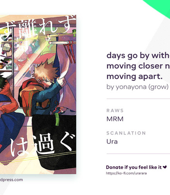 [Yonayona-Grow] Days Go By Without Moving Closer Nor Moving Apart – MHA dj [Eng] – Gay Manga sex 2
