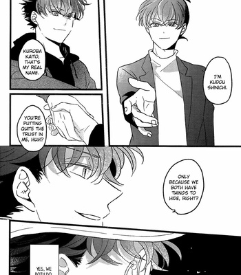 [Shiraberou (ZO)] Turquoise ni Mekakushi wo – Detective Conan dj [Eng] – Gay Manga sex 9