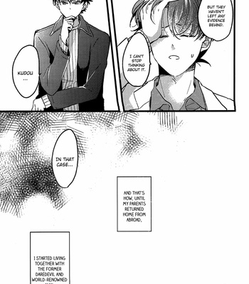 [Shiraberou (ZO)] Turquoise ni Mekakushi wo – Detective Conan dj [Eng] – Gay Manga sex 16