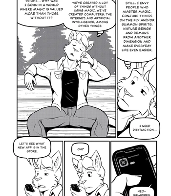 [Anupap Kasook] Black Magic App with a Sensual Summoning Demon [Eng] – Gay Manga sex 4